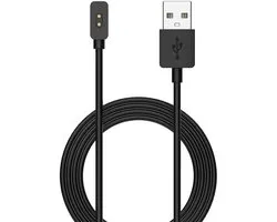Câble de charge DrPhone Compatible Pour Redmi Band 10 / Band 9 Pro / Redmi Watch 4 Youth Edition / Watch 5 Active – Chargeur USB magnétique (2-Pin, 1m)
