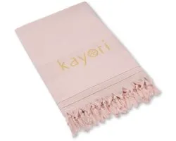 Kayori Somei Hamamdoek - 180x200 - 100% Katoen - Roze