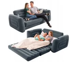 Intex Opblaasbare Sofa-Bed Queen Size - Comfortabel & Duurzaam