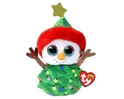 TY Beanie Boo's Christmas Snowman Tree 15 cm