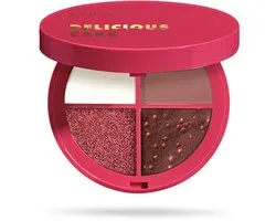 PUPA Milano Delicious Cake Palette oogschaduw 002 Cherry Chocolate Cake 7,2 g Mat, Metallic, Satijn