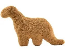 Klikkopers® - Kawaii Knuffel - 45CM - Brontosaurus Kussen - Squish Knuffel - Dino Nugget Kussen - Dinosaurus Kussen - Dinosaurus Nugget Knuffel - Dinosaurus Nugget kussen