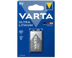 Batterie au lithium Varta 9V - 1 pièce
