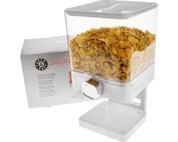 United Entertainment ® - Luxe Enkelvoudige Cornflakes Dispenser - Wit