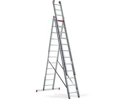 Altrex Atlantis 3delig - Reformladder - 3x12 sporten - Werkhoogte 8.50m