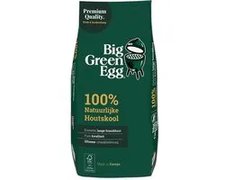 Premium natuurlijke houtskool – Big Green Egg zak 9 Kg