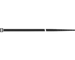 Sapiselco Kabelbinders Zwart - 200x4,5mm - Tie Wraps 100 Stuks