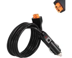 12V Auto Oplaadkabel voor EcoFlow Powerstations - XT60i Aansluiting voor Rive 2 Max Pro, Delta 2 en Meer