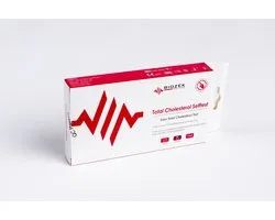 Autotest de cholestérol total - 1 pièce - Test de cholestérol - Test à domicile - résultat en 2 minutes