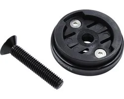 JRC - Garmin Enkei Top Cap Mount 1 1/8 Inch Zwart