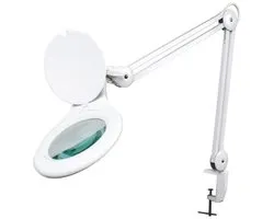 Lampe loupe Velleman 8 dioptries - blanc 22 watts