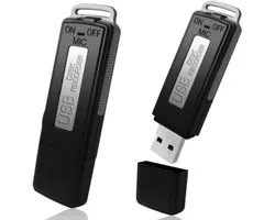 Mini Draagbare Voicerecorder 8 GB - Ideale Audiorecorder voor Interviews en Vergaderingen