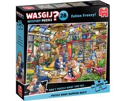 Jumbo Wasgij Mystery 28 - Kat-en-Muisspel! - 1000 Stukjes puzzel - Legpuzzel