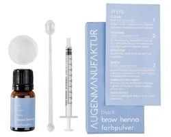 Augenmanufaktur Brow henna Base Kit Zwart