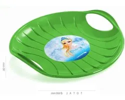 vom Pullach Hof Glijplaat Speed Sneeuwplaat Schijf Glijbaan Plate Glijbaan Sneeuw Slee Bob UFO groot glijvlak (Groen)