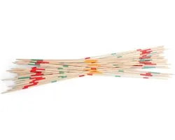BS Toys Mikado - Grote Stokken - Hout - Buitenspeelgoed - Familiespel - Cadeau kind