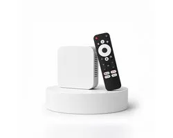 Dcolor GD2 Chromecast - Support 4K - Certifié Google - Netflix (Wit)