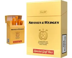 Grappige Golf Tees 10 Pack - Parodie Golfcadeau voor Heren
