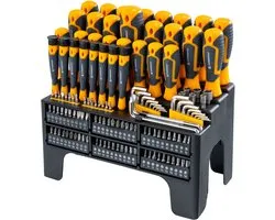 Powermat 132-delige Magnetische Schroevendraaierset met Standaard