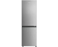 Haier HDPR1618ANPK - Réfrigérateur-Congélateur - 2 Portes - Classe Énergétique A - 360L - Contrôle Intelligent - No Frost - Fresh 0°C Zone - WiFi via l'application hOn - Acier inoxydable - Garantie 10 ans sur les pièces