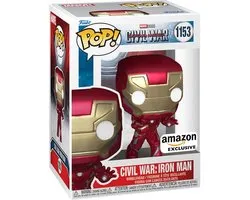 Funko Pop! Marvel: Captain America 3: Civil War - Iron Man US Exclusive Build-A-Scene