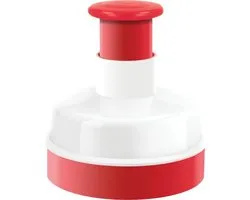 Metaltex - Kitchen Helpers - Hamburgerpers - Hamburgermaker - 11 cm - Rood Wit