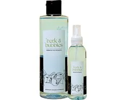 Bark&Bubbles - hondenshampoo 250ml & parfum 150ml - combiset- geur seabreeze - geschikt voor alle hondenvachten - combideal