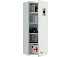 VCM afsluitbare wandkast Medicijnkast Apothekerskast Wandkast afsluitbaar Medasa L