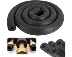 Pipe Insulation, Model 6mm, Black - Black Pipe Lagging Foam for AC Unit Fitness Equipment Guitar Stand - ShopVlot