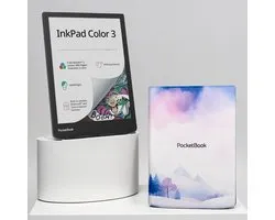 PocketBook InkPad Color 3 e-reader – 7.8 inch – 32 GB – waterdicht + Wintertime Flip Cover – voordeelbundel