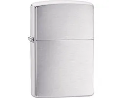 Zippo brushed chroom aansteker