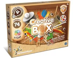 Science4you Montessori Creative Box – 74-delige Creatieve Speelset – Multilinguale DIY Kit – Educatief & Creatief – Vanaf 6 jaar