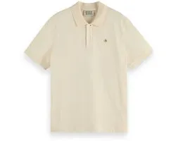 Scotch & Soda Seasonal Core Pique Chest Logo Polo