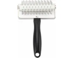 Pizza Docker Roller - Deeg Prikker - Gaten Prikken Deeg - Roestvrij Staal Pinnen - 20 x 127 cm - Zilver