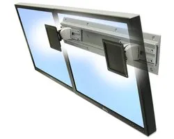 Ergotron Neo-Flex Dual Monitor Wall Mount 61 cm (24") Argent
