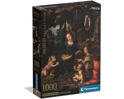Clementoni - Puzzel - 1000 Stukjes - Museum Virgin Rocks - Puzzel Voor Volwassenen
