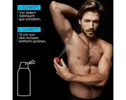 L'Oréal Men Expert Déodorant compact pour homme, ultra absorbant, anti-transpiration, effet 48 heures, Compressed Carbon Protect 5 en 1, 100 ml (Packs de 6)
