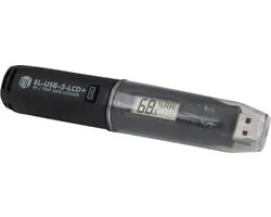 Lascar Electronics Multi Datalogger EL-USB-2-LCD+ à mesurer Quantité : Température Humidité -35 à 80 °C 0 à 100% Hrel