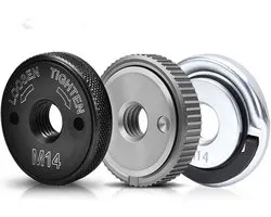 Angle Grinder Accessory Set, M14 Threaded Flange Nuts, Quick Release Nut, Used to Replace Angle Grinder Parts - ShopVlot