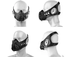 Sportmasker - Trainingsmasker - Hardloopmasker - Fietsmasker | Trainen Met Een Zuurstofmasker Voor Betere Prestaties - Lovnix Sportmask | Maat S <70KG