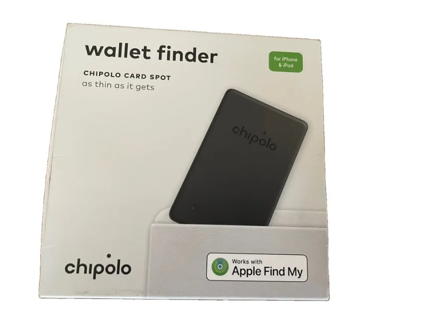Chipolo Card Point Wallet Finder Android Ultra Slim Tracker Google Device Black