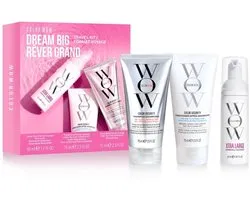 Color Wow Dream Big Discovery Set - Shampoo, conditioner & volumizer - Voor fijn, dun en futloos haar - 75ml, 75ml & 50ml