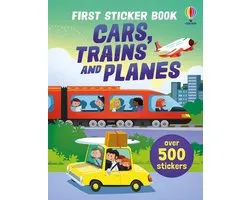 First Sticker Books- First Sticker Book Cars, Trains and Planes