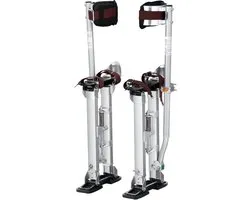 WNHB® Adjustable Aluminum Stilts – 46-76cm Height – Up to 103kg Load Capacity – For Plasterboard Installation and Painting