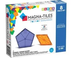 Kit d'extension Polygones Magna-Tiles® Clear Colors