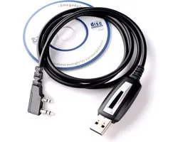 Baofeng USB programmeerkabel voor o.a. UV-5R, GT3 en vele anderen