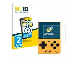 BROTECT - Screenprotector voor Miyoo Mini V4 - Folie Beschermfolie transparant 2 Stuks