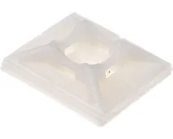 Socle LEGR / orme pour ty-rap Colring, plastique, (LxlxH) 30x25x6mm