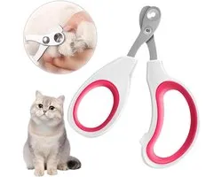 Stainless Steel Cat Nail Clipper - Safe, Comfortable, and Durable for Cat, Kittens, Rabbits, and Small Animal Nail Care