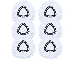 Tampon d'essuie-glace en microfibre de remplacement pour Vileda Turbo EasyWring Spin Mop - Durable et efficace